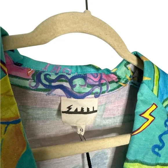 NWT Sabbi Australia Shorts Set - Star Sign XS - Picture 5 of 8